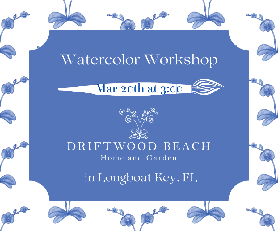 Watercolor Workshop 3/20/25