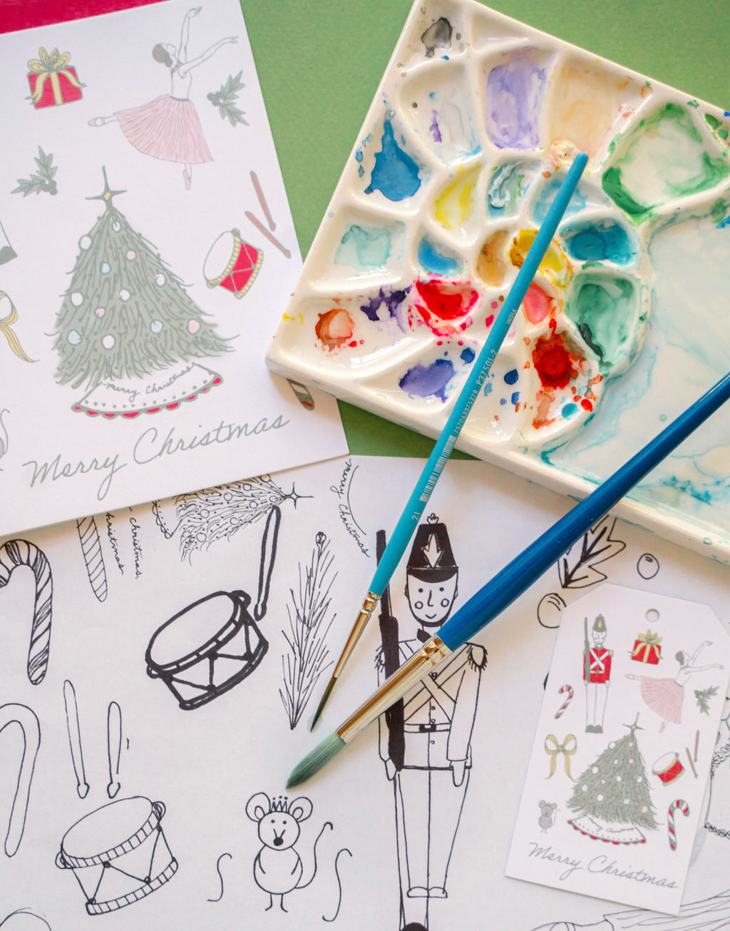 Nutcracker Ballet Christmas Card