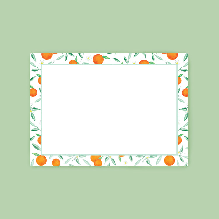 Orange Blossom Stationery