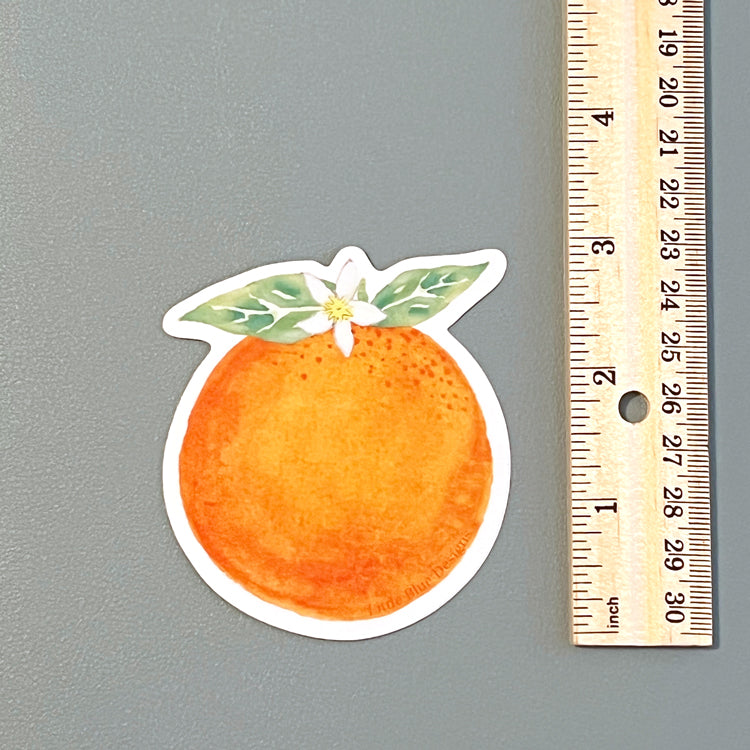 Orange Blossom Sticker