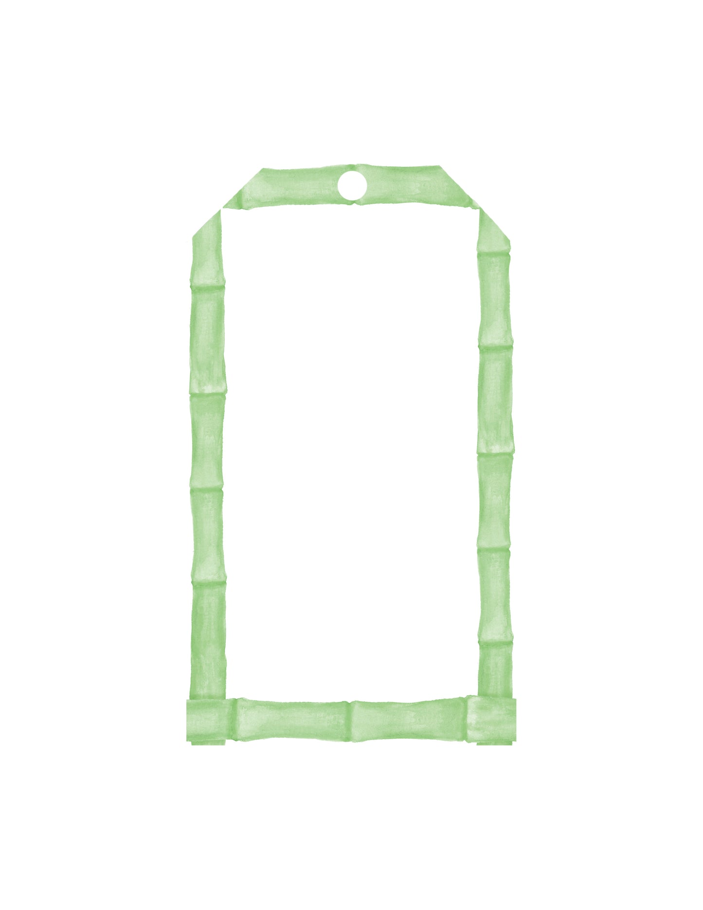 Green Bamboo Gift Tags