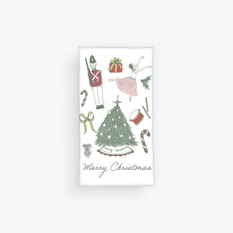 Nutcracker Ballet Christmas Tea Towel