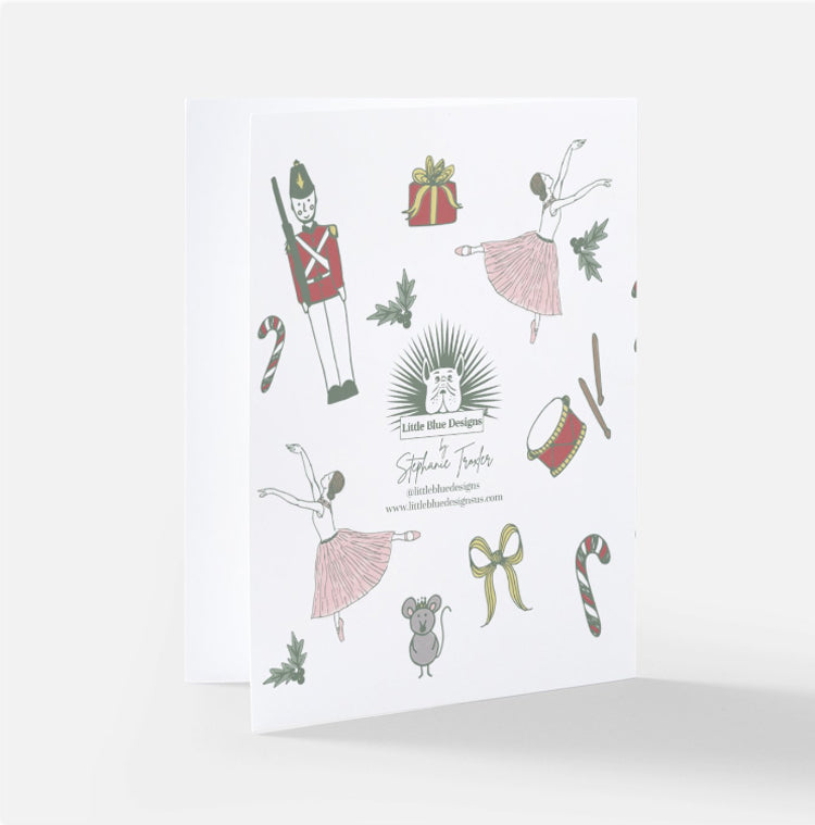Nutcracker Ballet Christmas Card