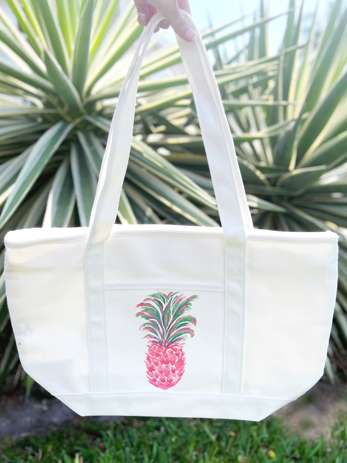Pink Pineapple Tote