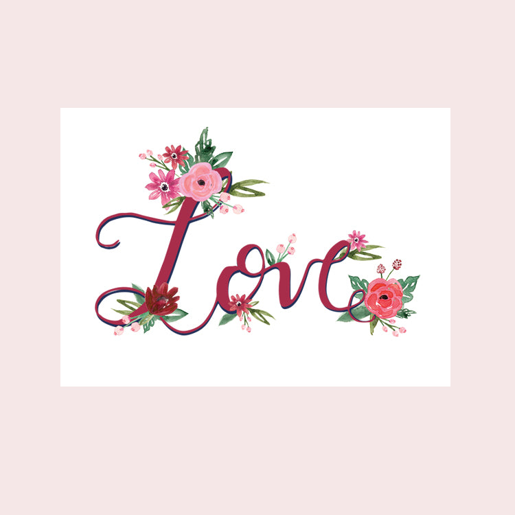 Love and Flourish Greeting Card