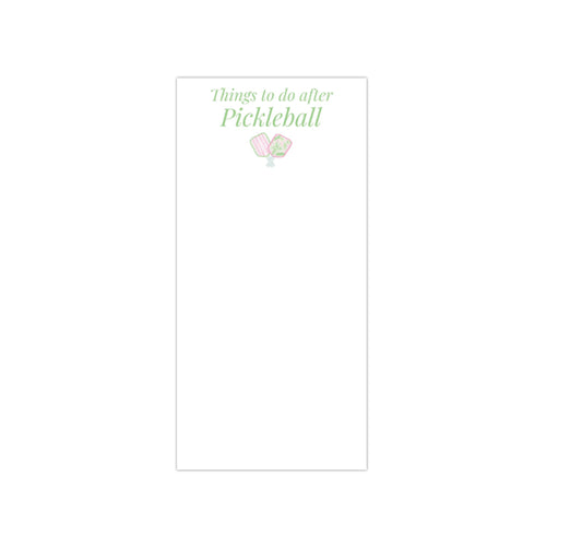 Pickleball Notepad