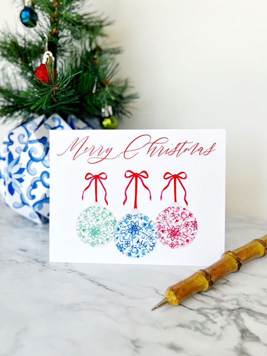 Chinoiserie Ornaments Notecards